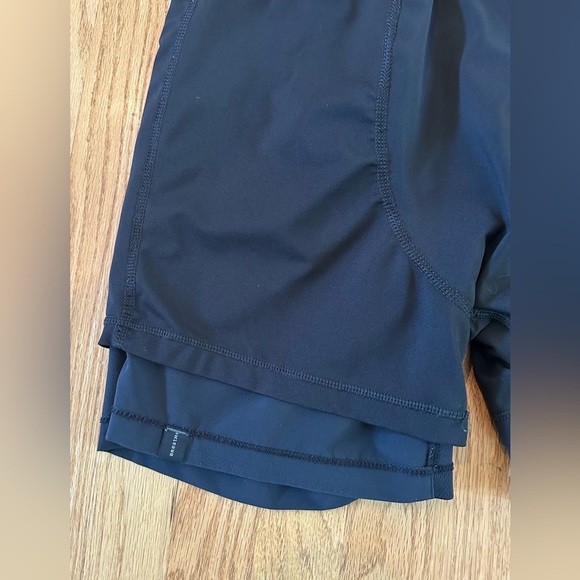 Prana Breathe Performance Mens Black Shorts Pockets  Outdoor Workout - Size S - Picture 5 of 8